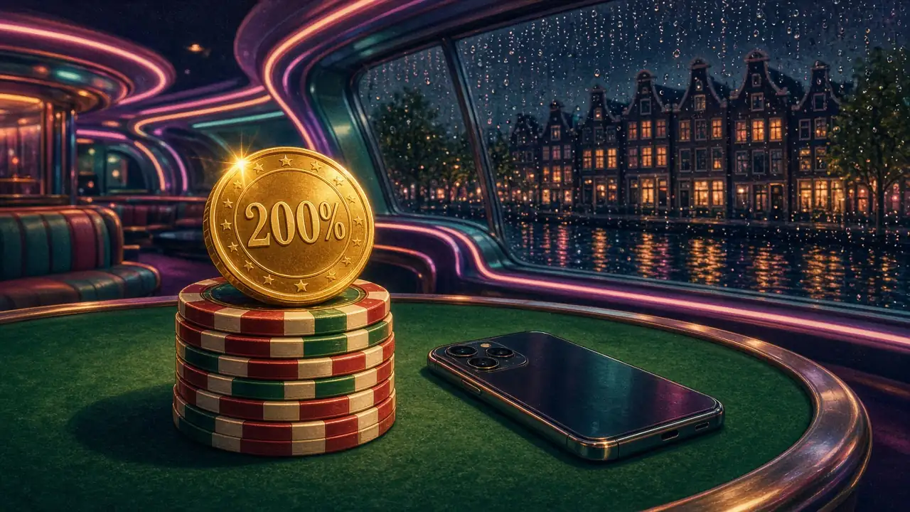 Online casino met 200% bonus: zo werkt het